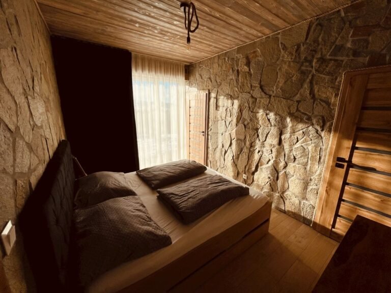 chata u medveda s luxusnym wellness