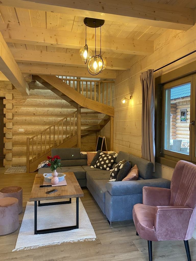 Moderny zrub s privatnym wellness — foto 4